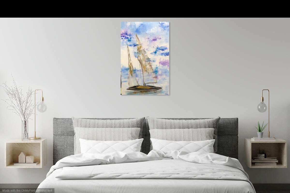 Double Sails by Patrick Irish | ArtworkNetwork.com