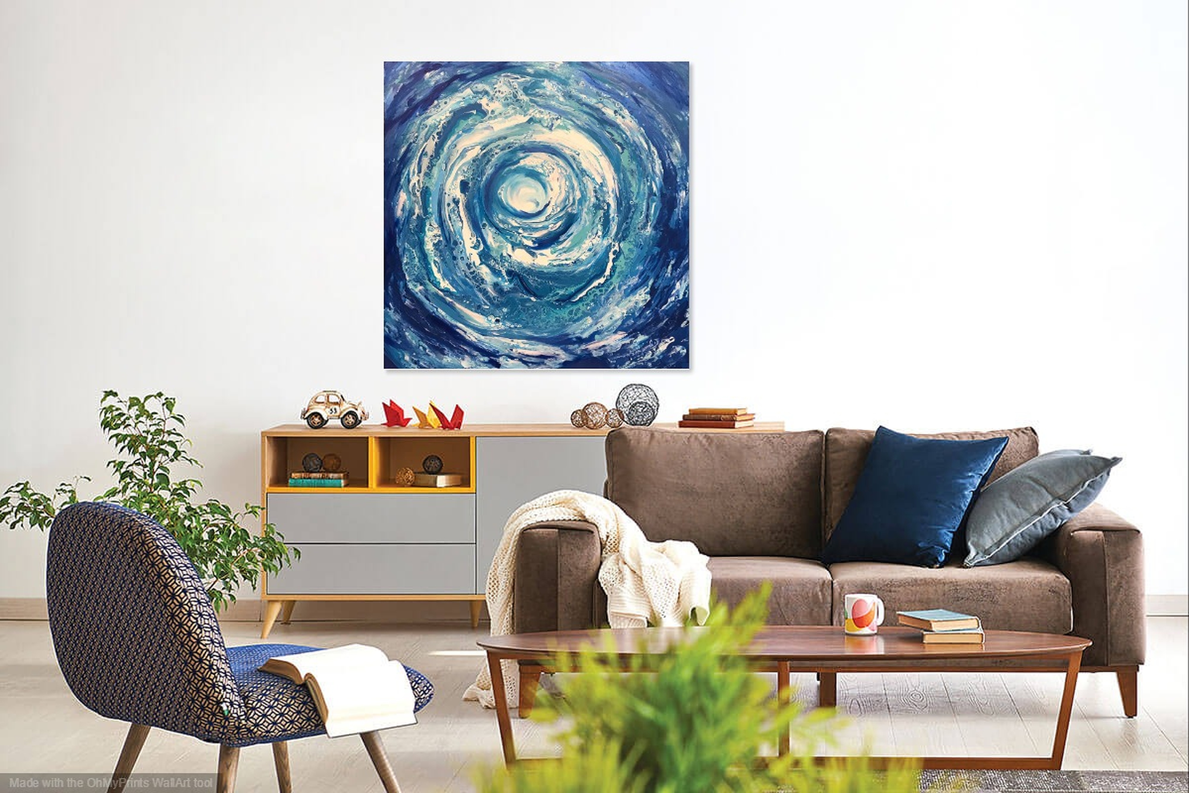 Blue Vortex by Amanda Stavast | ArtworkNetwork.com