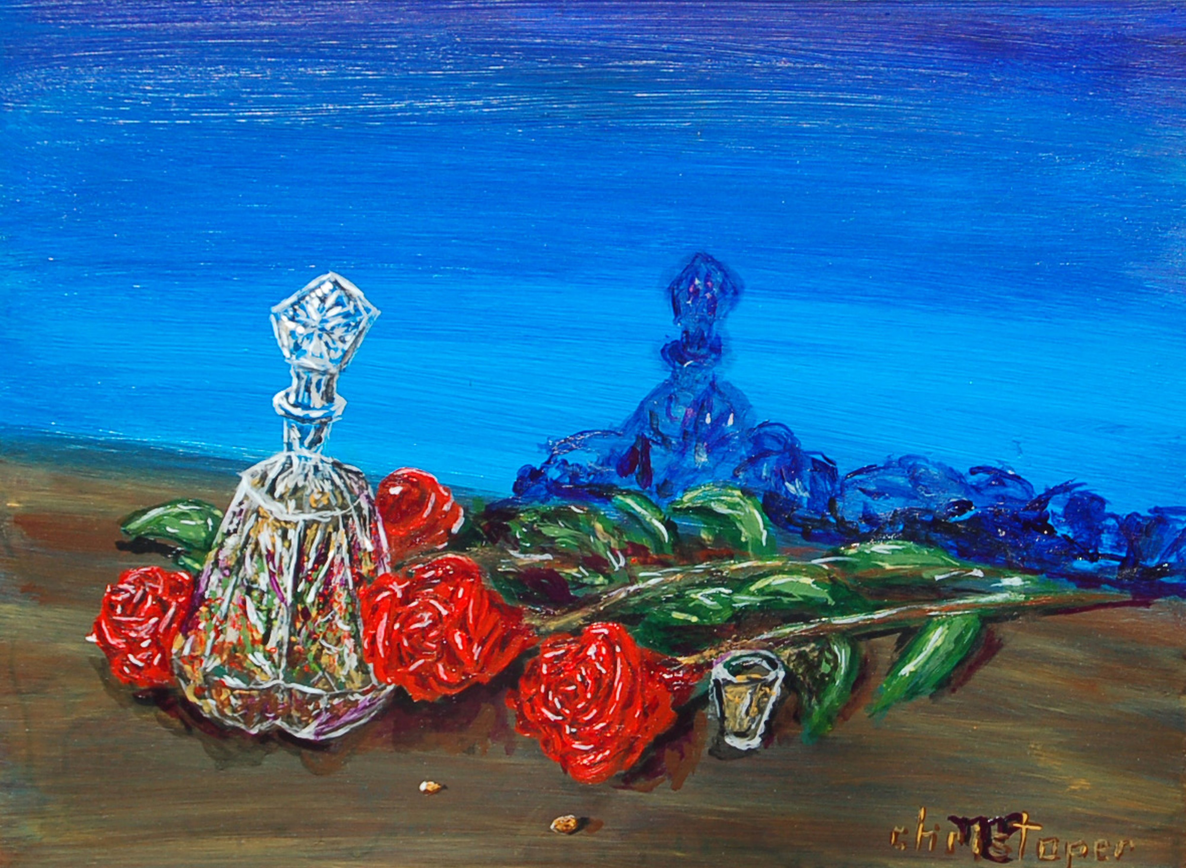 Crystal and Roses by Mark Smith | ArtworkNetwork.com