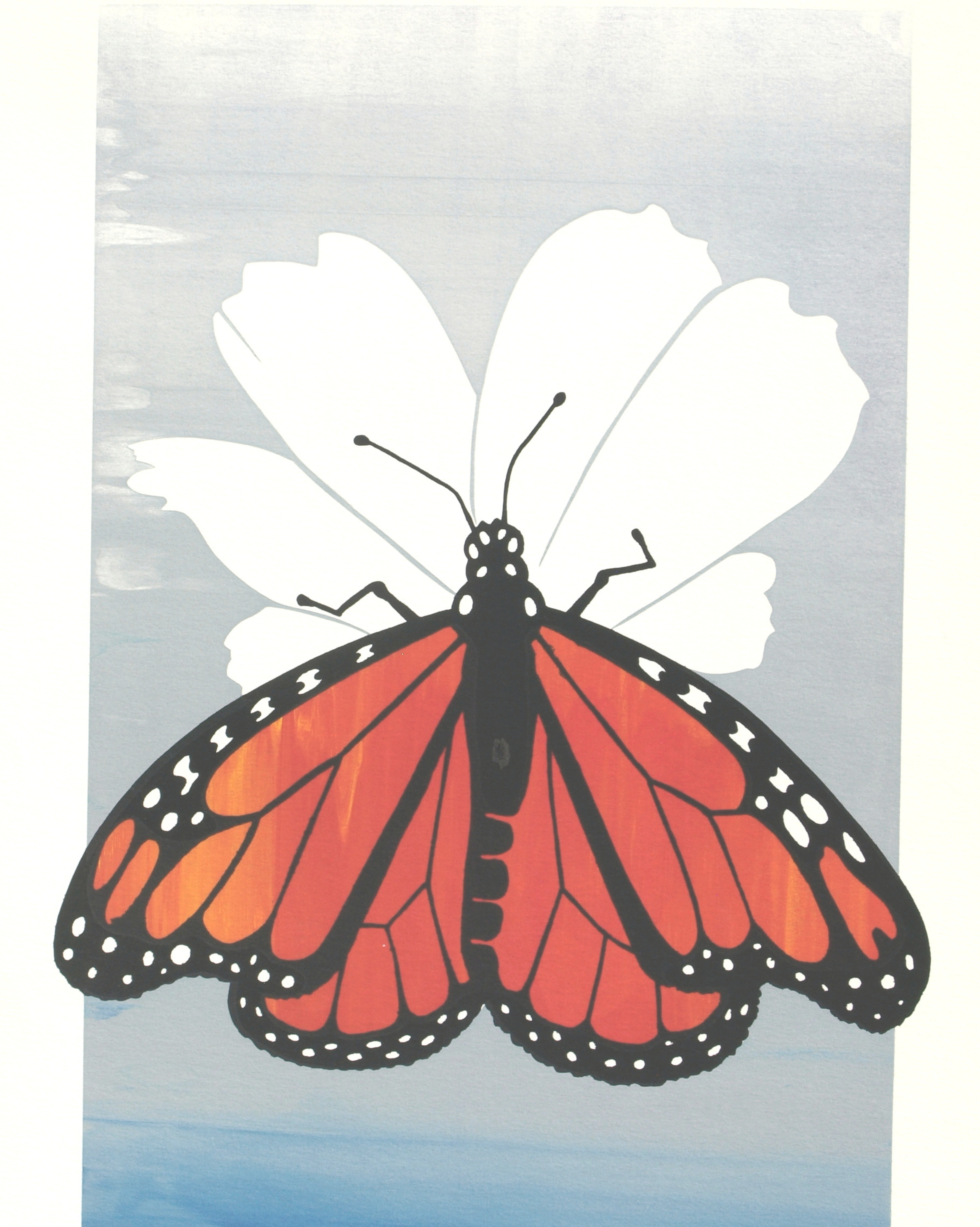 MONARCH BUTTERFLY by Irene Watts | ArtworkNetwork.com