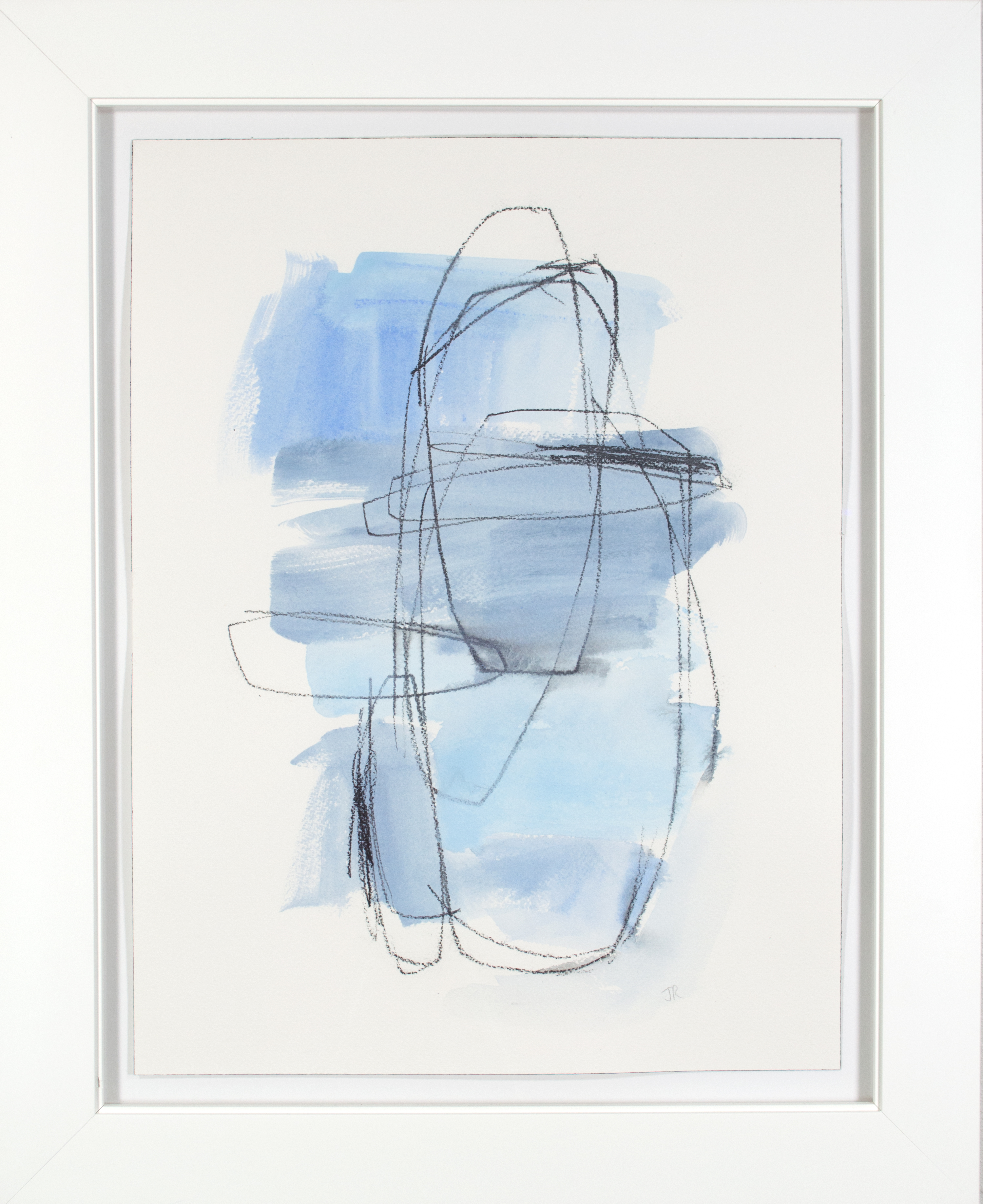 Ellipses: Pale Blue by Julia Rymer | ArtworkNetwork.com