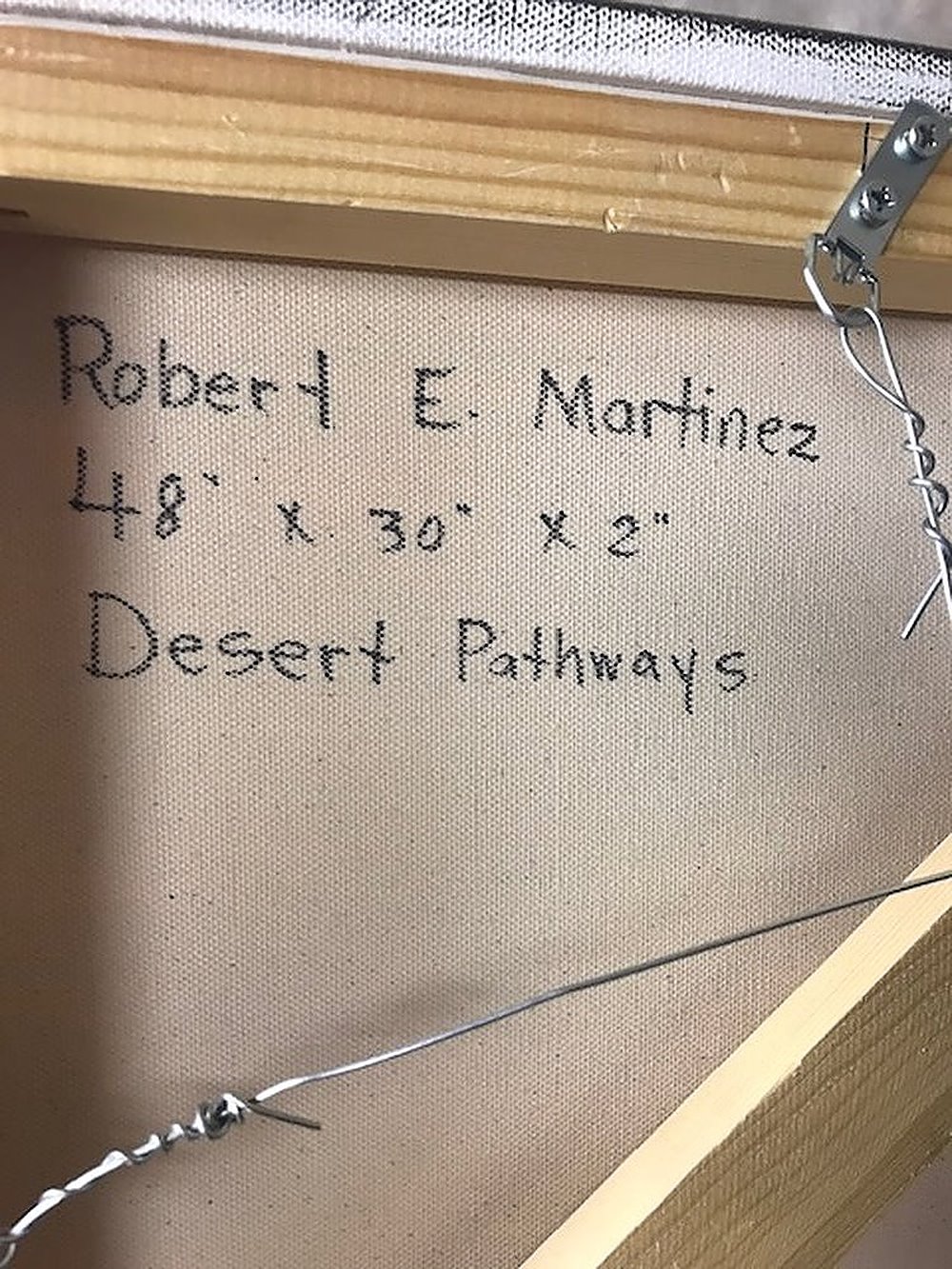 Desert Pathways by Robert Martinez | ArtworkNetwork.com