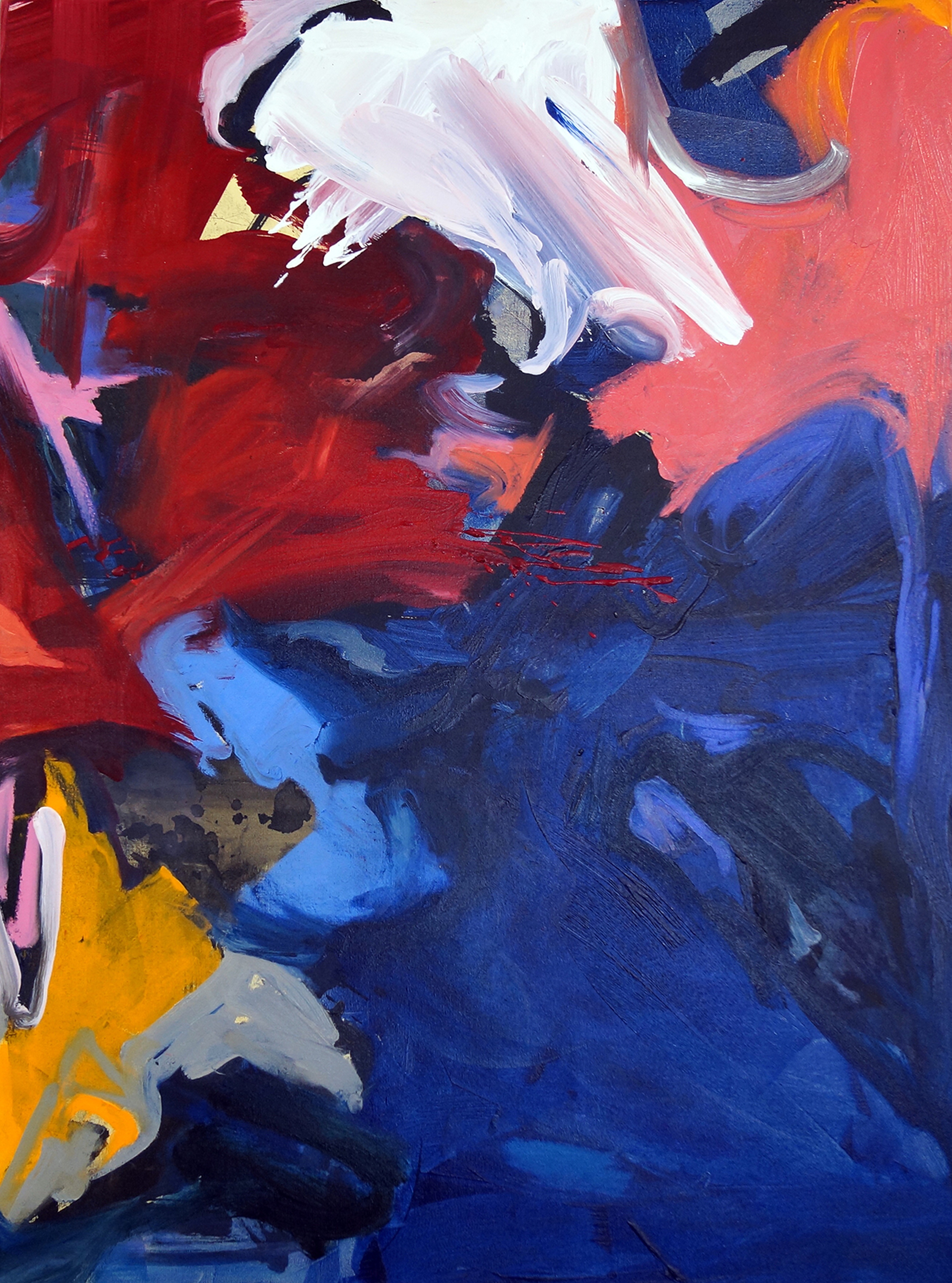 Red to Blue 1 by Cheri Vilona | ArtworkNetwork.com
