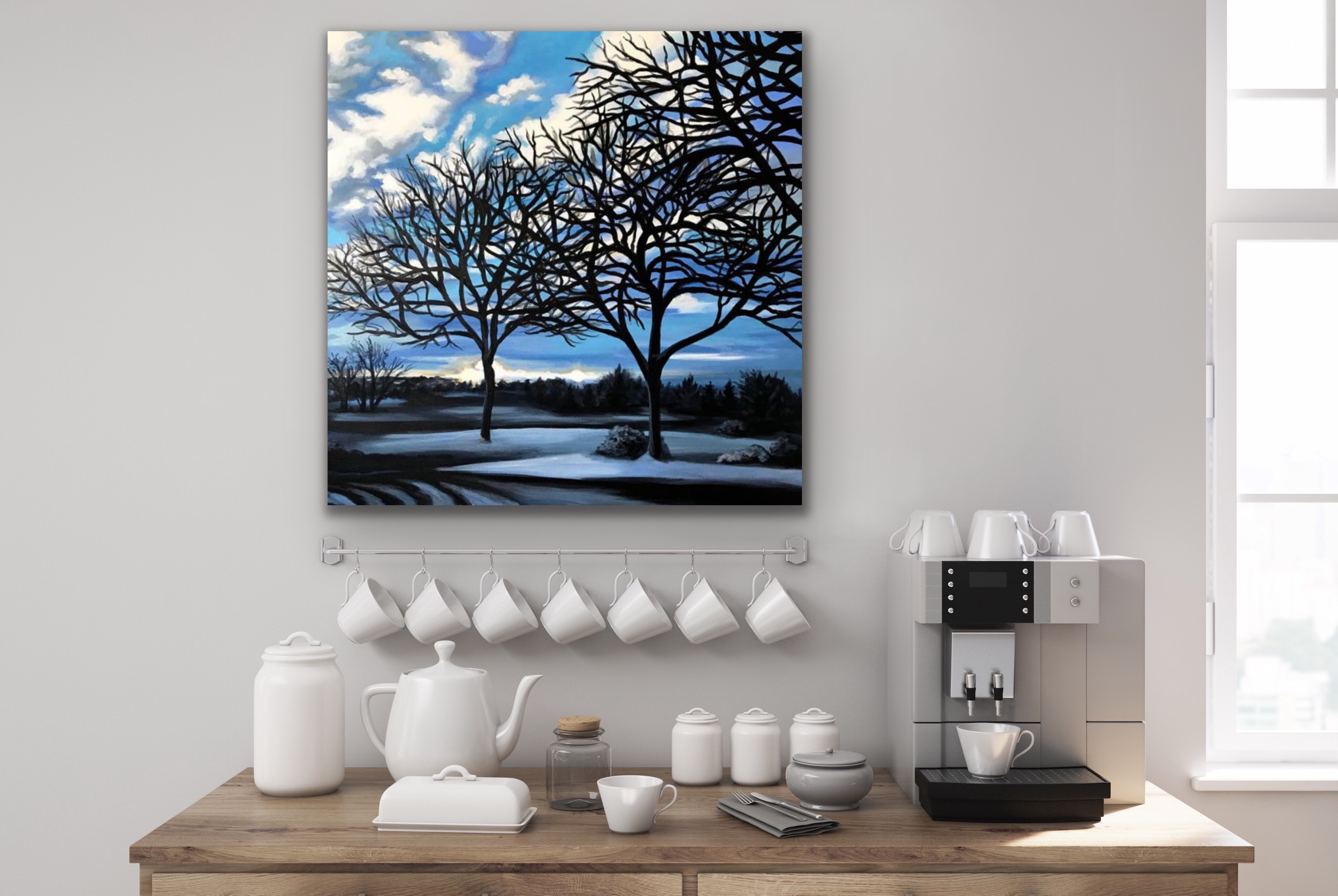 Alameda Winter by Amanda Stavast | ArtworkNetwork.com