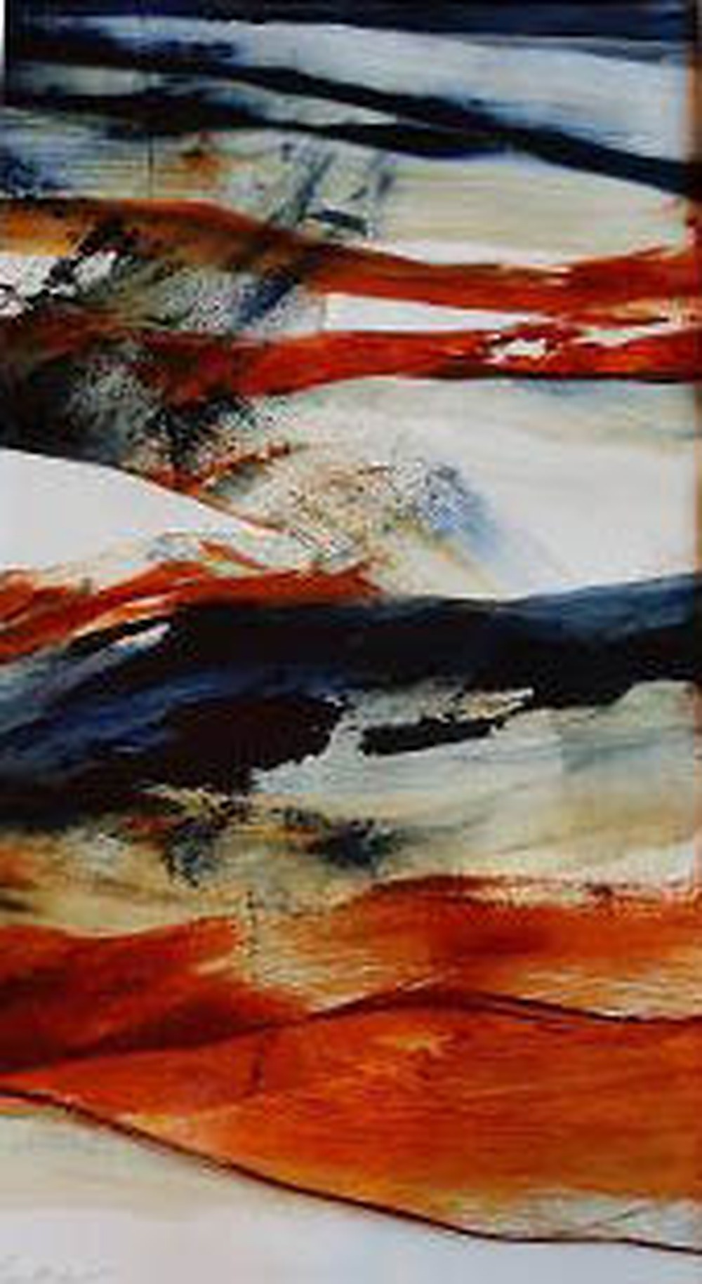 Land and Sea II by Karen Poulson | ArtworkNetwork.com